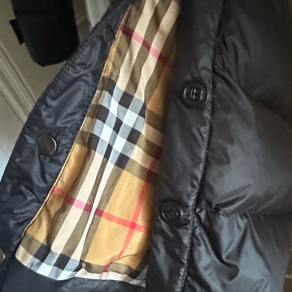 Checkered Lining Puffer Jacket - Picture 4 of 4